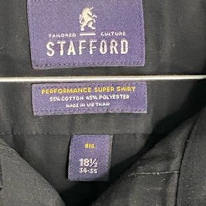 Black Men’s Dress Shirt